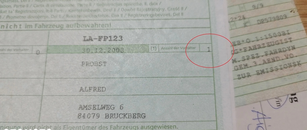 Volkswagen Golf cena 17500 przebieg: 219000, rok produkcji 2008 z Rogoźno małe 631